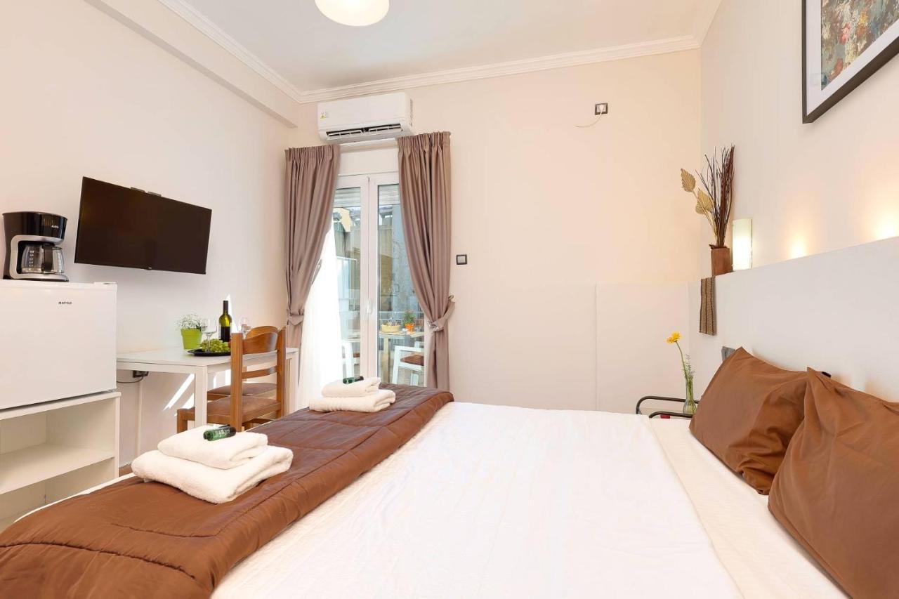 Silver Athens Double Room With Balcony ภายนอก รูปภาพ