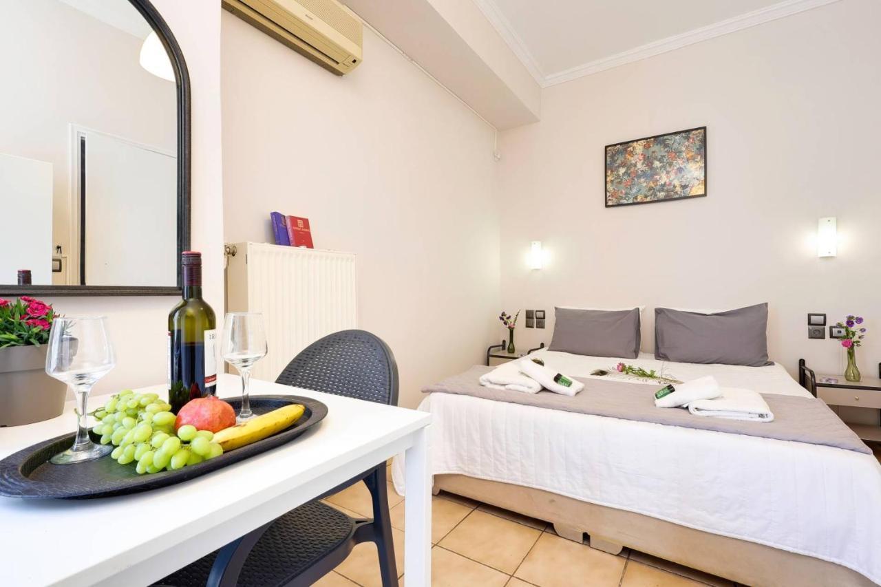Silver Athens Double Room With Balcony ภายนอก รูปภาพ