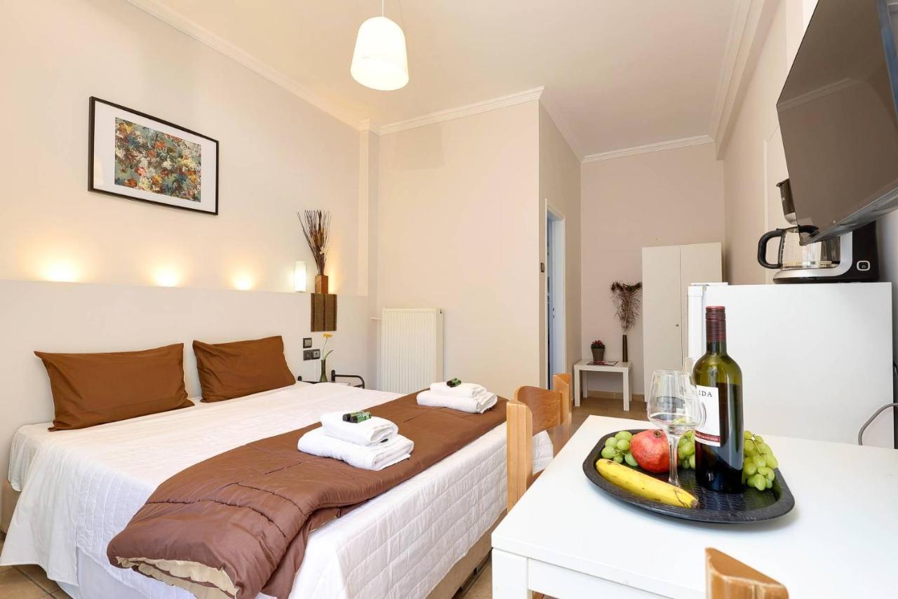 Silver Athens Double Room With Balcony ภายนอก รูปภาพ