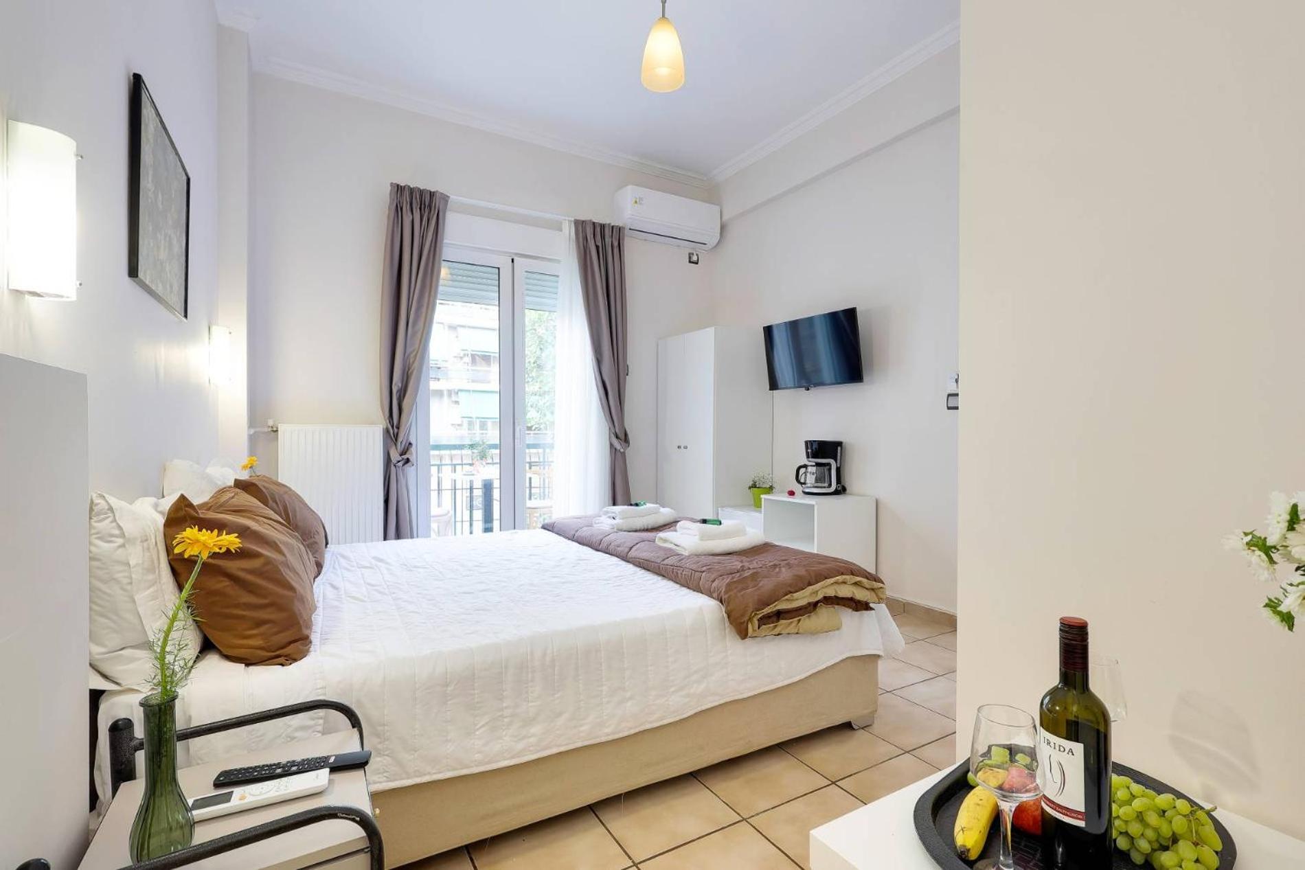 Silver Athens Double Room With Balcony ภายนอก รูปภาพ