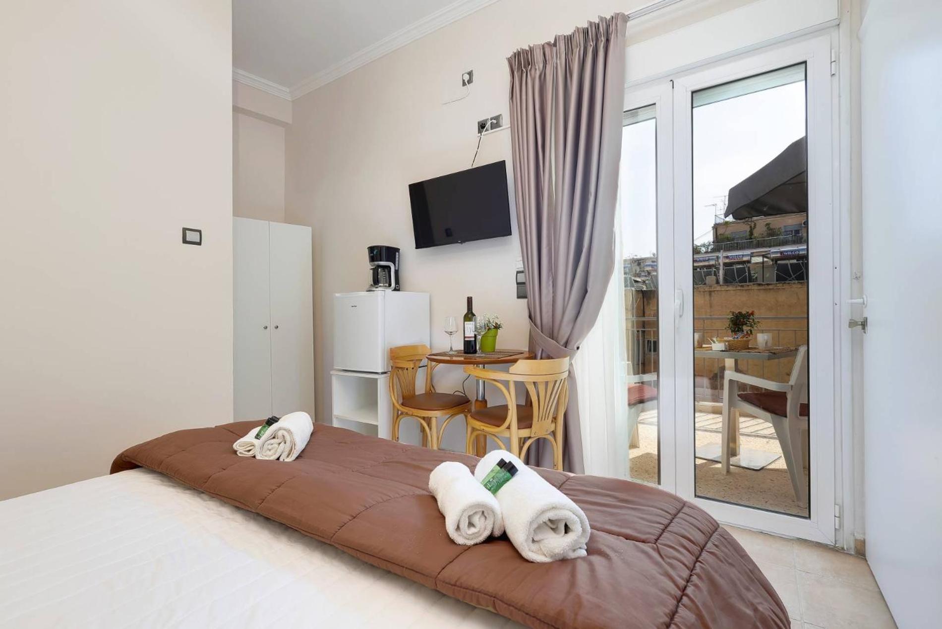 Silver Athens Double Room With Balcony ภายนอก รูปภาพ